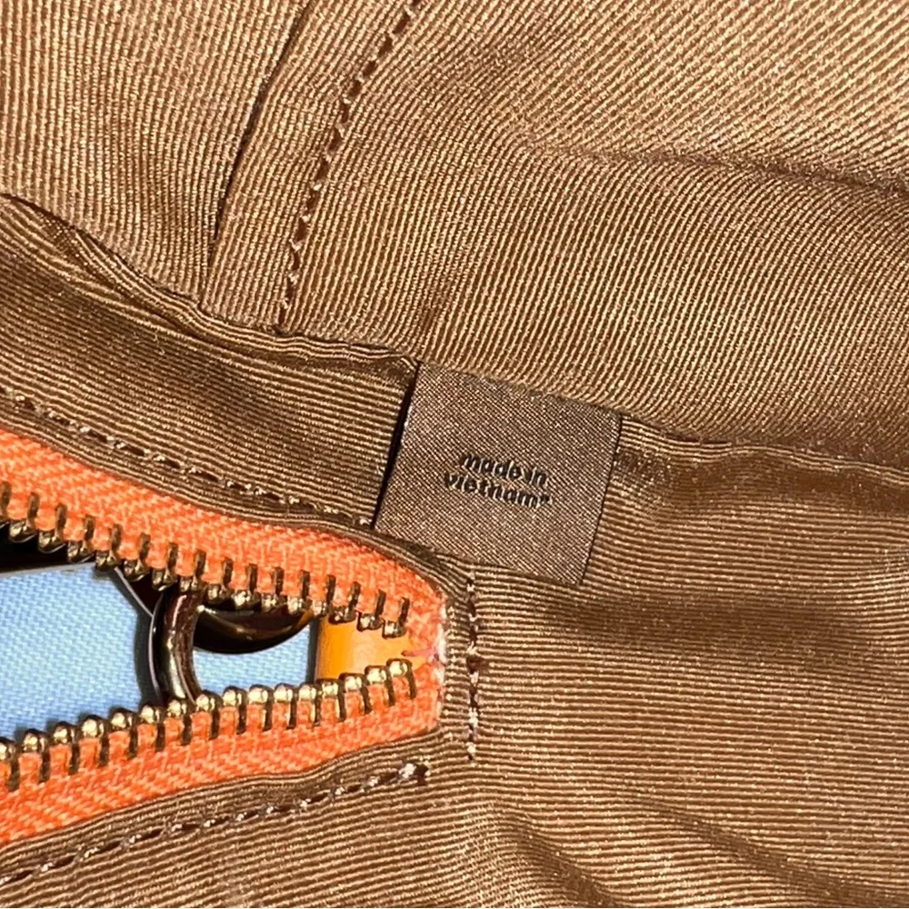 Rare Coach Large Jamie Camera Bag Blocked Signature Sport Miami Red Pink Orange - Picture 16 of 16